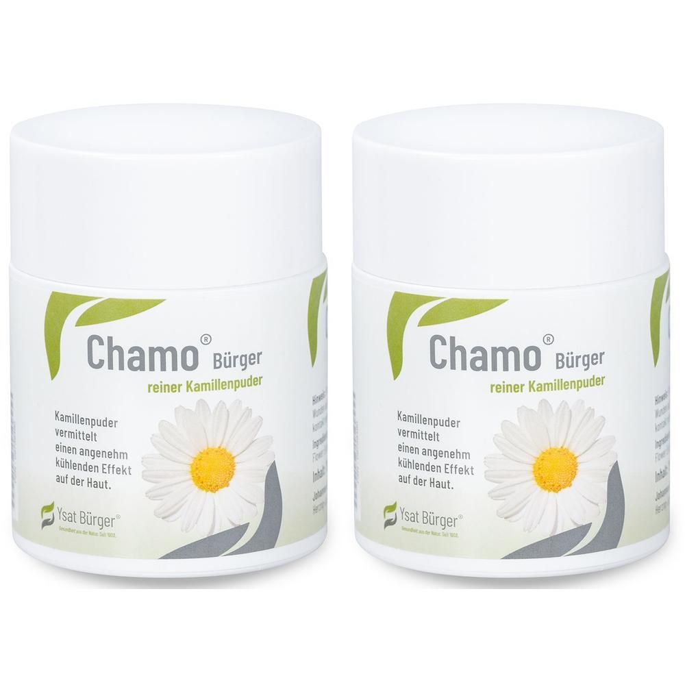 Chamo Bürger Kamillenpuder 2x 2x75 g Puder