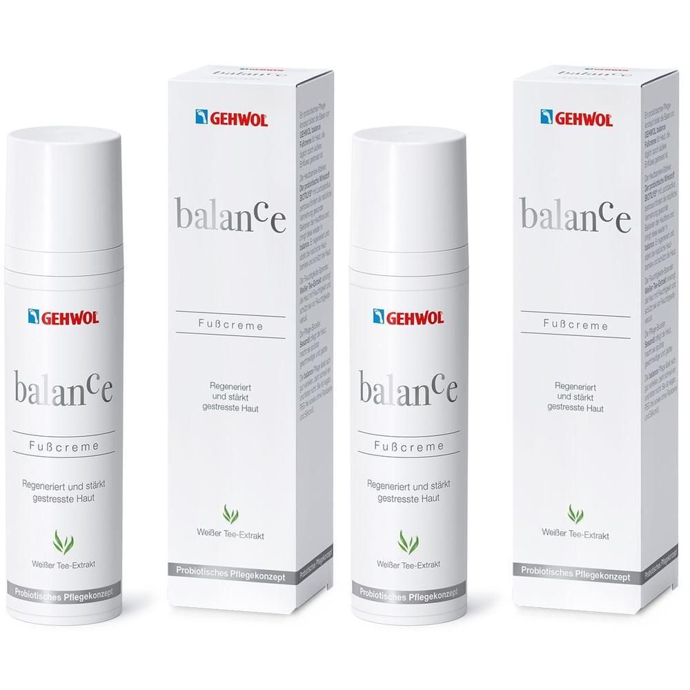 Gehwol Balance Fußcreme 2x 2x75 ml Creme