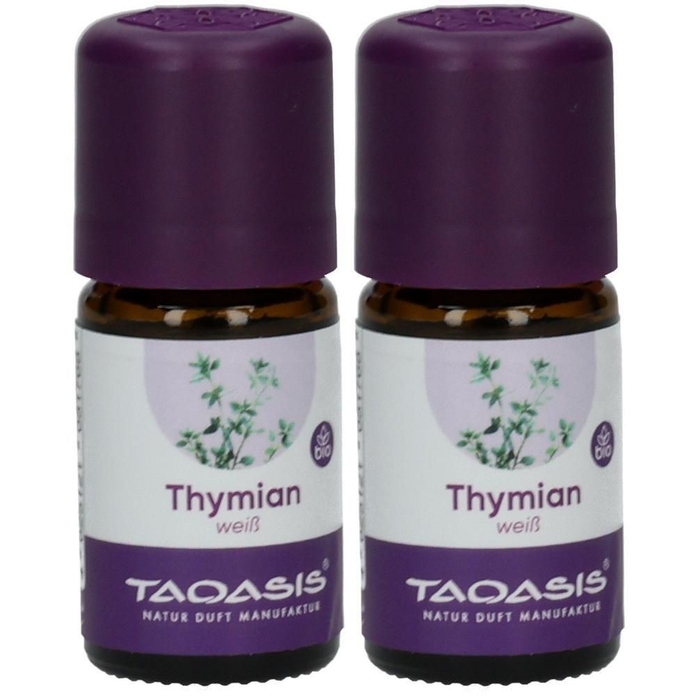 Thymian Weiss Bio Linalool Öl 2x 2x5 ml Ätherisches
