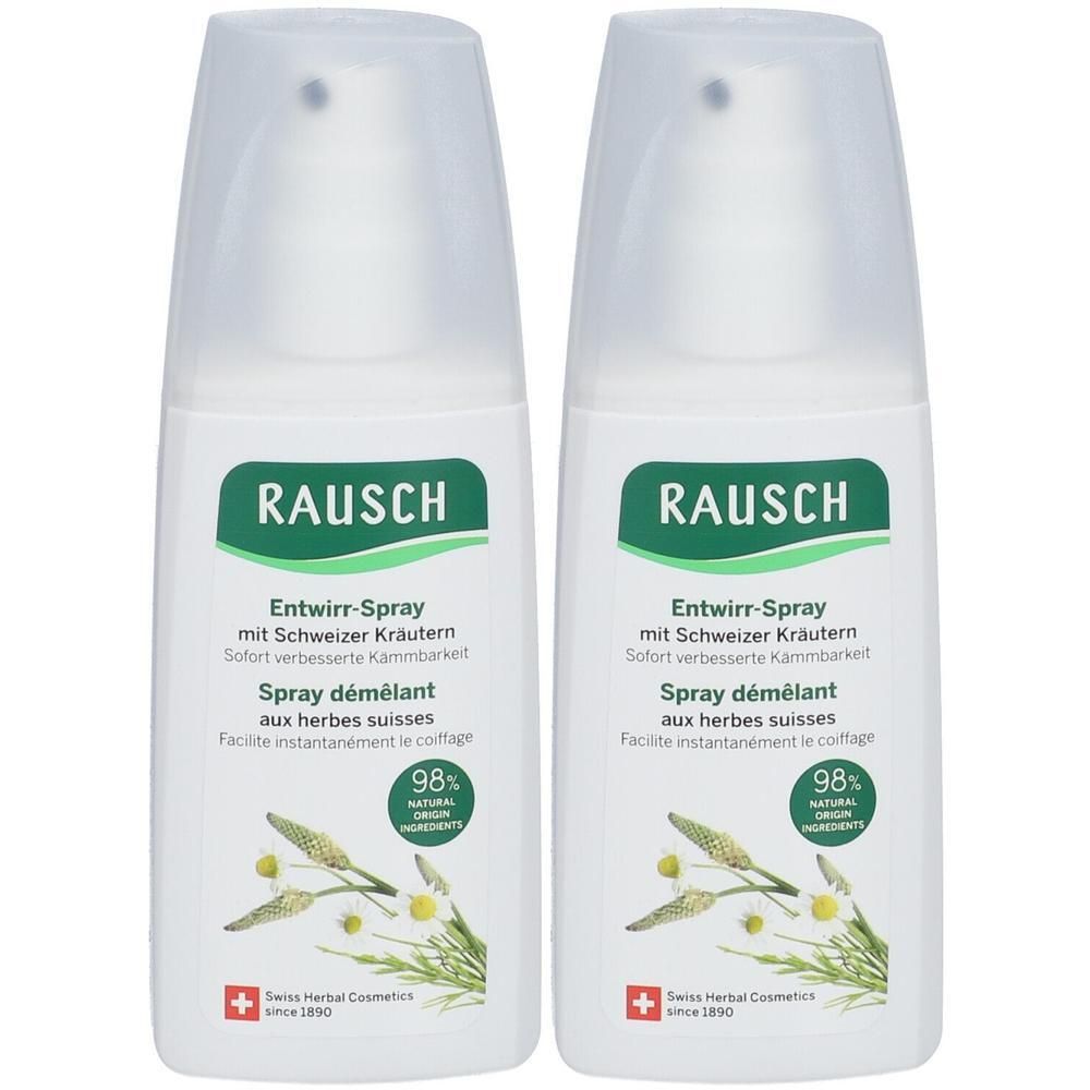 Rausch Entwirr-Spray mit Schweizer Kräutern 2x 2x100 ml Spray
