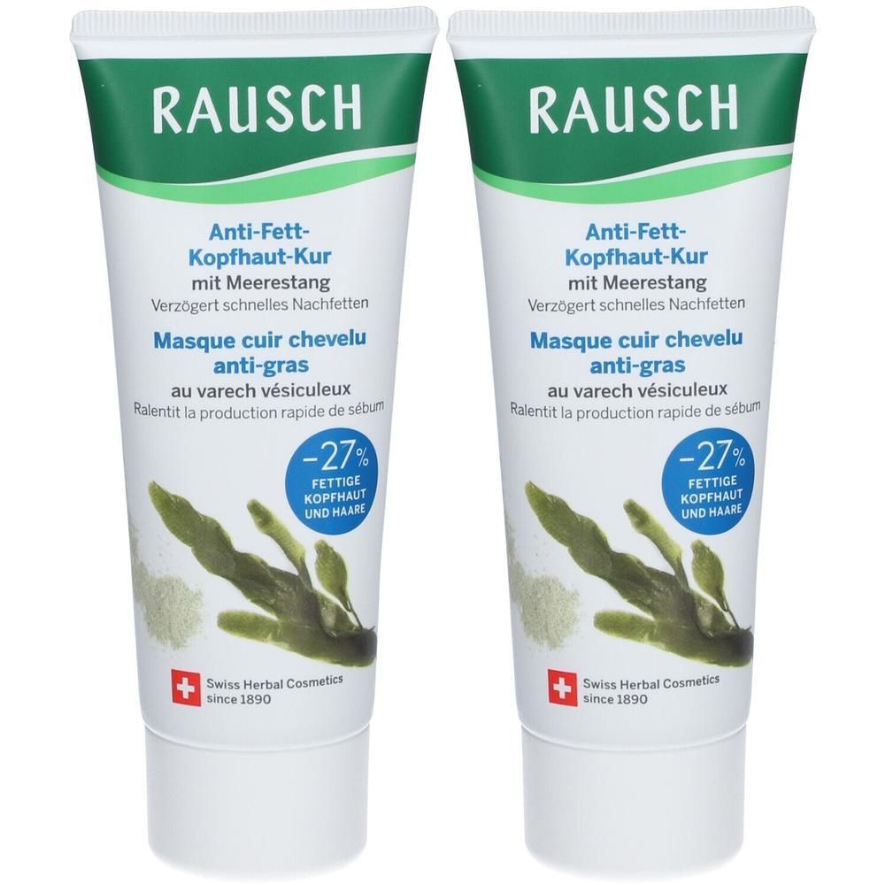 Rausch Anti-Fett-Kopfhaut-Kur mit Meerestang Tube 2x 2x100 ml