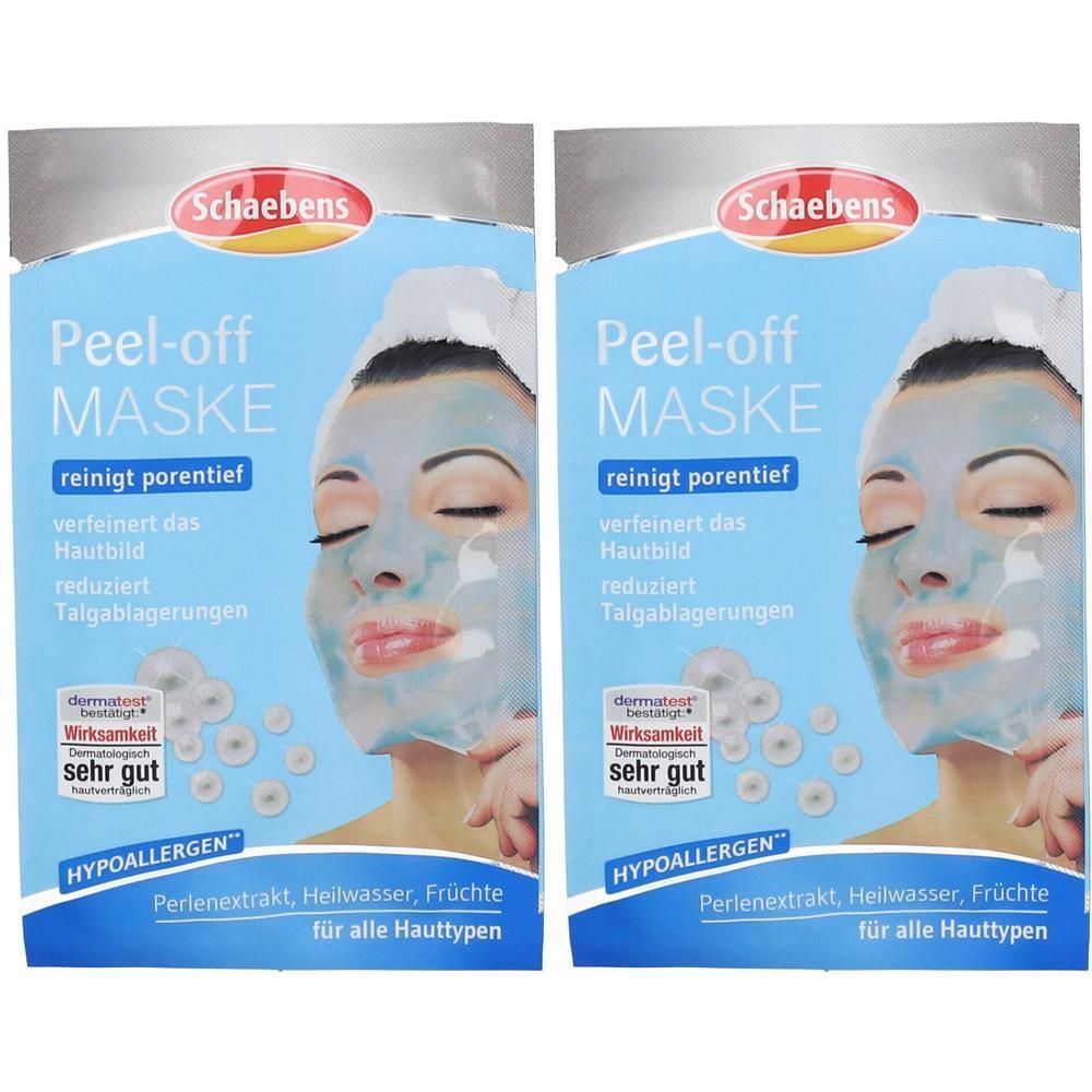 Peel-Off Maske 2x 2x15 ml Gesichtsmaske