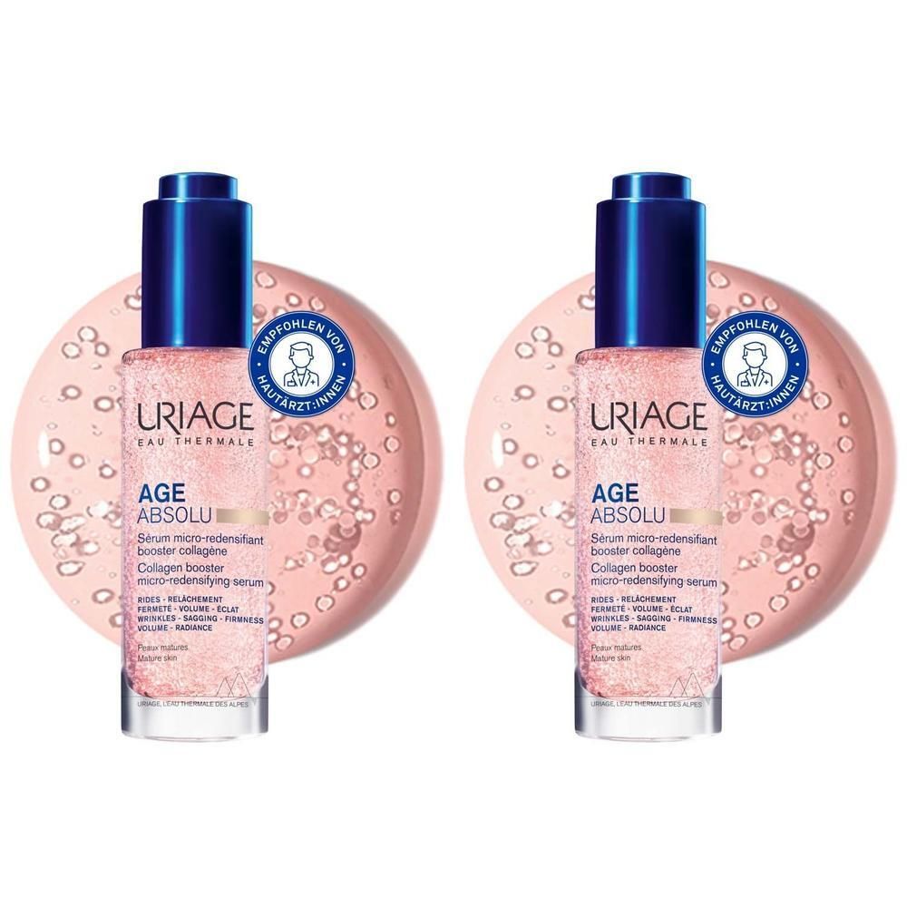 Uriage Age Absolu festigendes Serum 2x 2x30 ml Creme