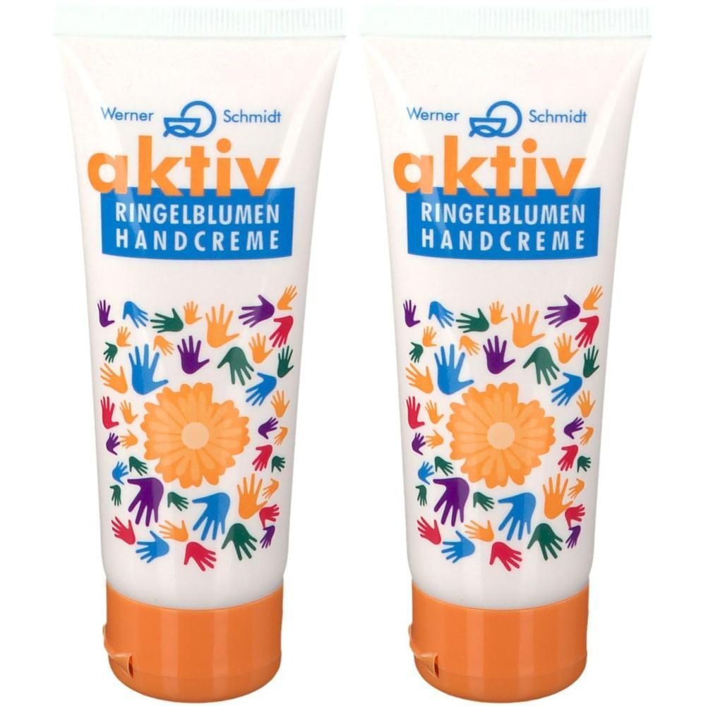 Aktiv RINGELBLUMEN-Handcreme 2x 2x75 ml Creme