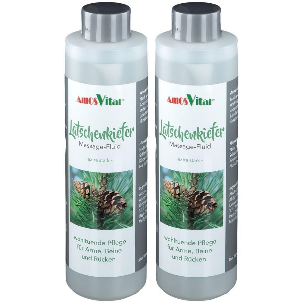 Latschenkiefer Massage Fluid 2x 2x500 ml Flüssigkeit
