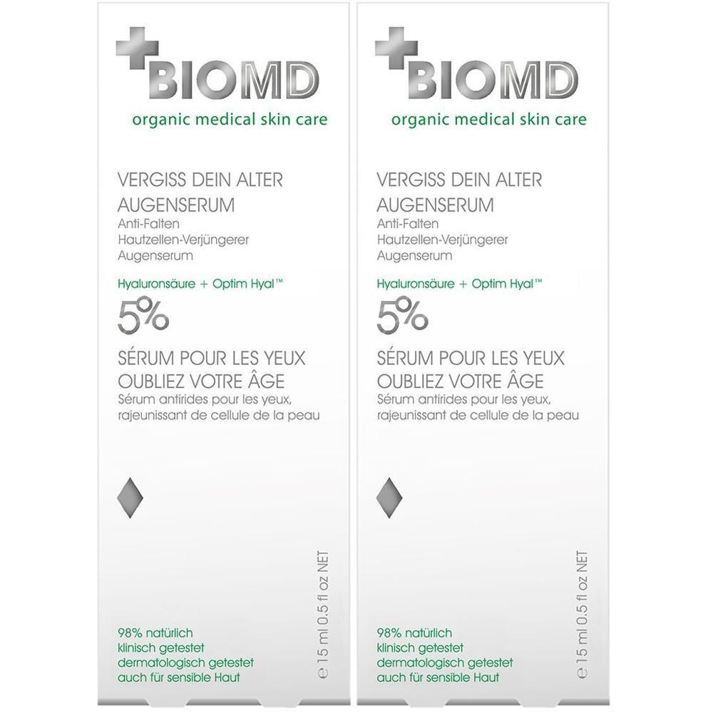 BioMD dein Alter Anti-Aging Augenserum 2x 2x15 ml Konzentrat