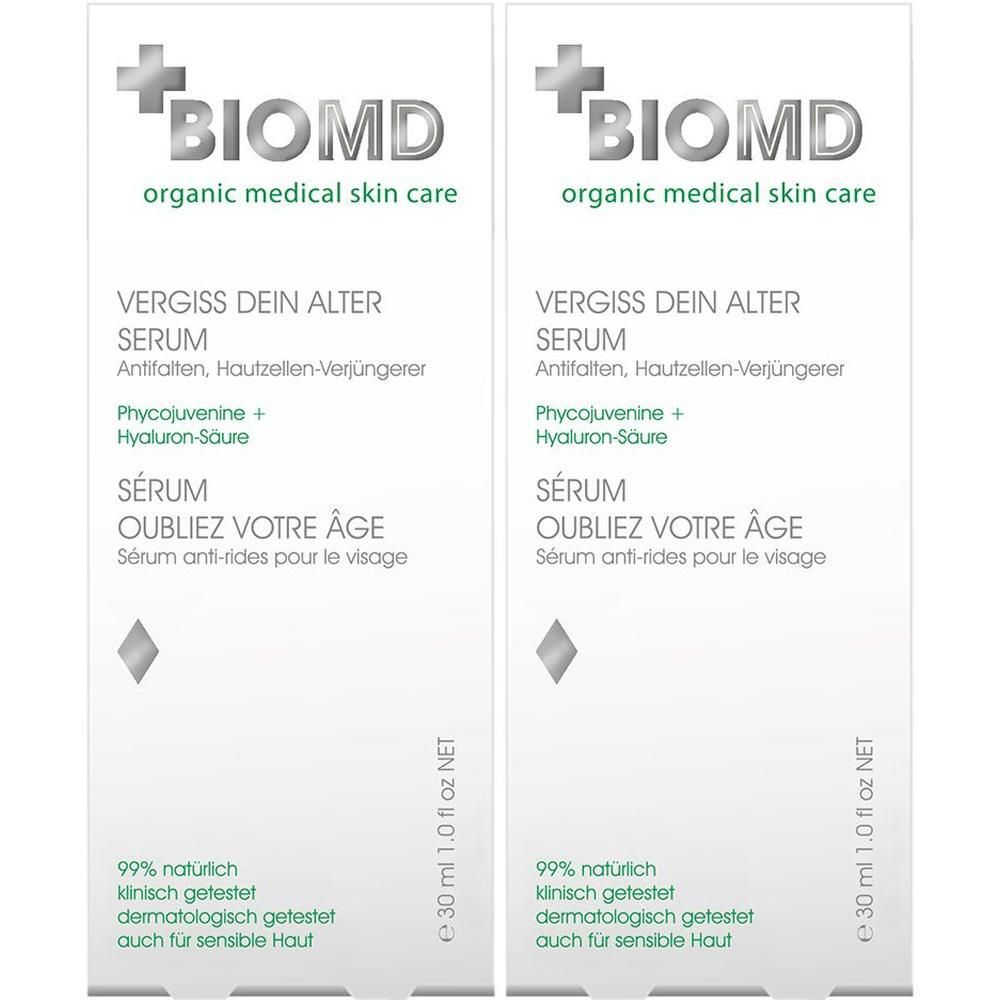 BioMD Vergiss dein Alter Anti-Aging Serum 2x 2x30 ml Konzentrat