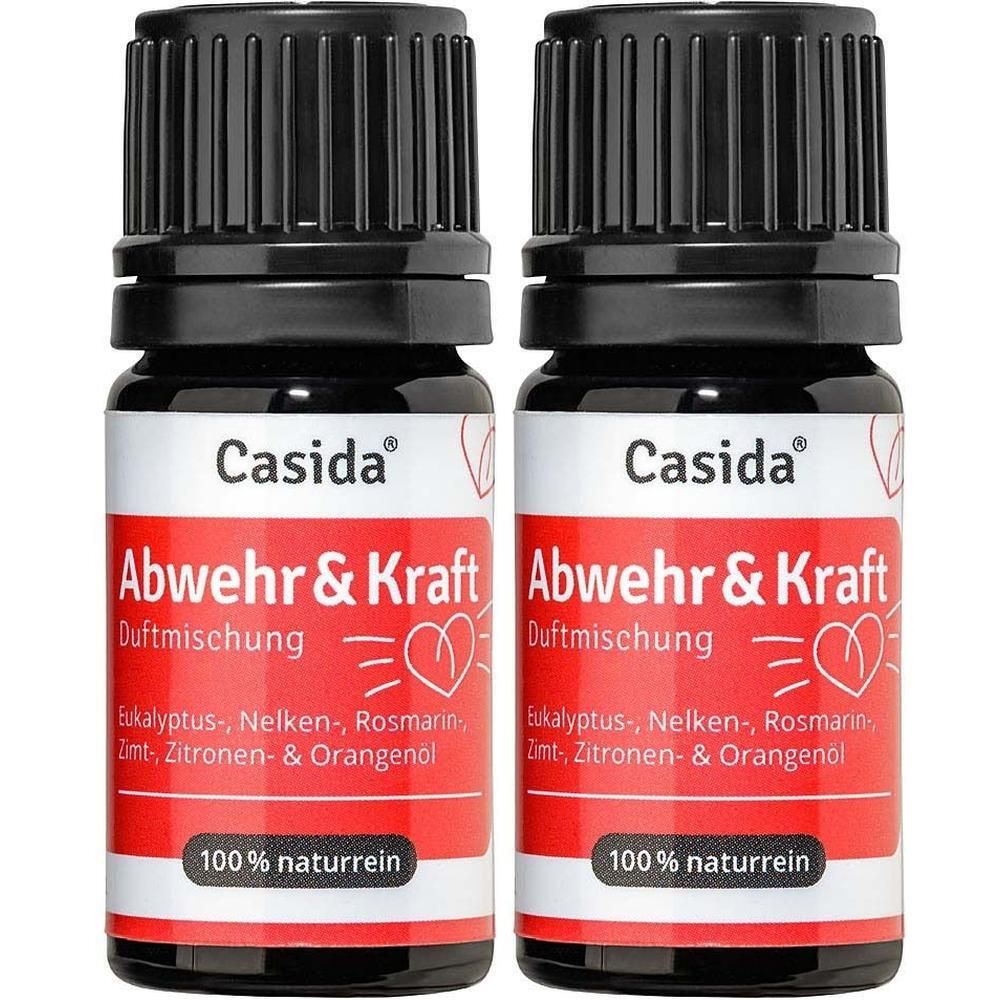Abwehr & Kraft Duftmischung ätherisches Öl 2x 2x5 ml Ätherisches