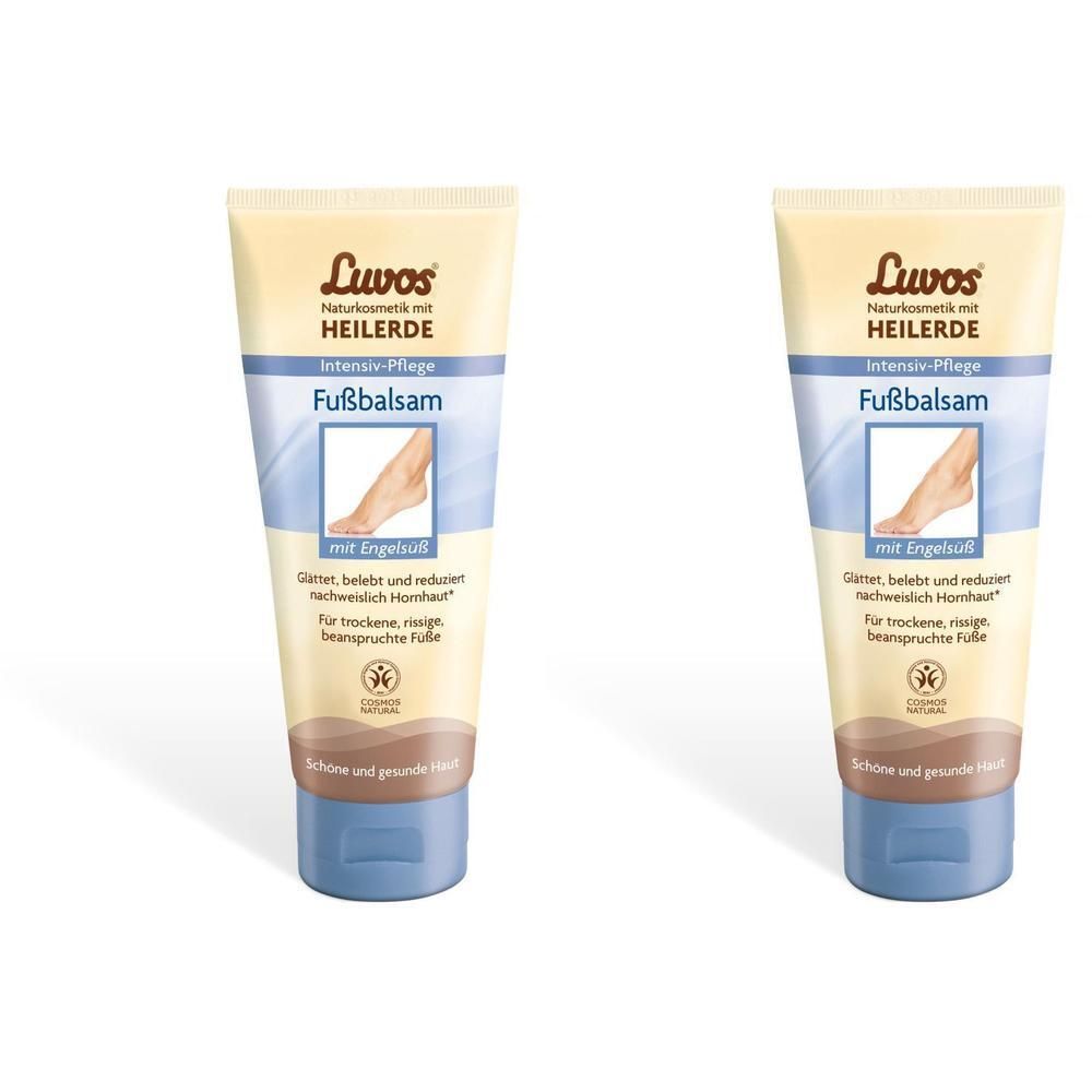 Luvos Heilerde Fußbalsam 2x 2x75 ml