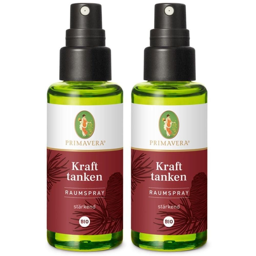 Kraft tanken Raumspray Bio 2x 2x50 ml Ätherisches Öl