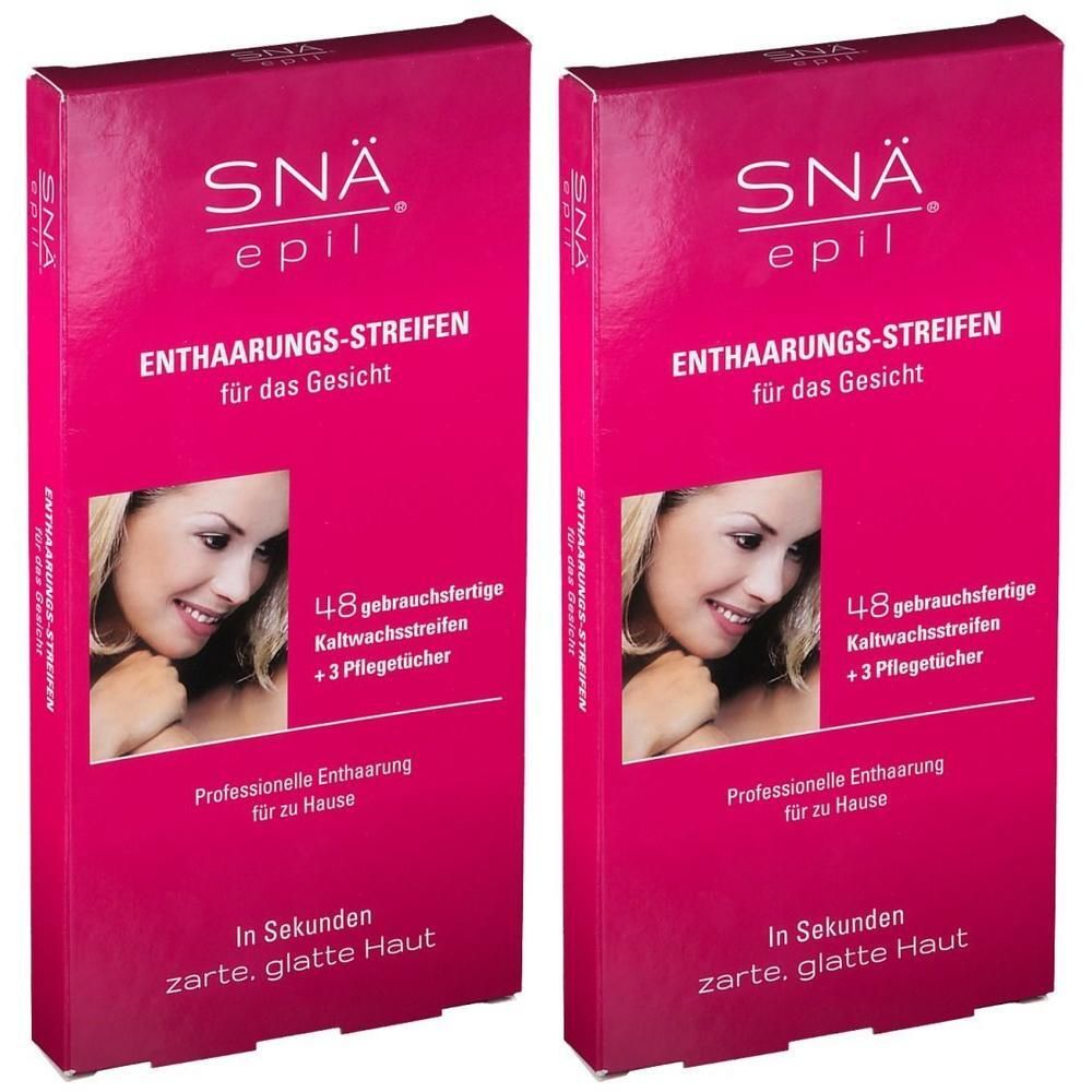 Enthaarungs Streifen Gesicht Snae Epil 2x 2x48 St