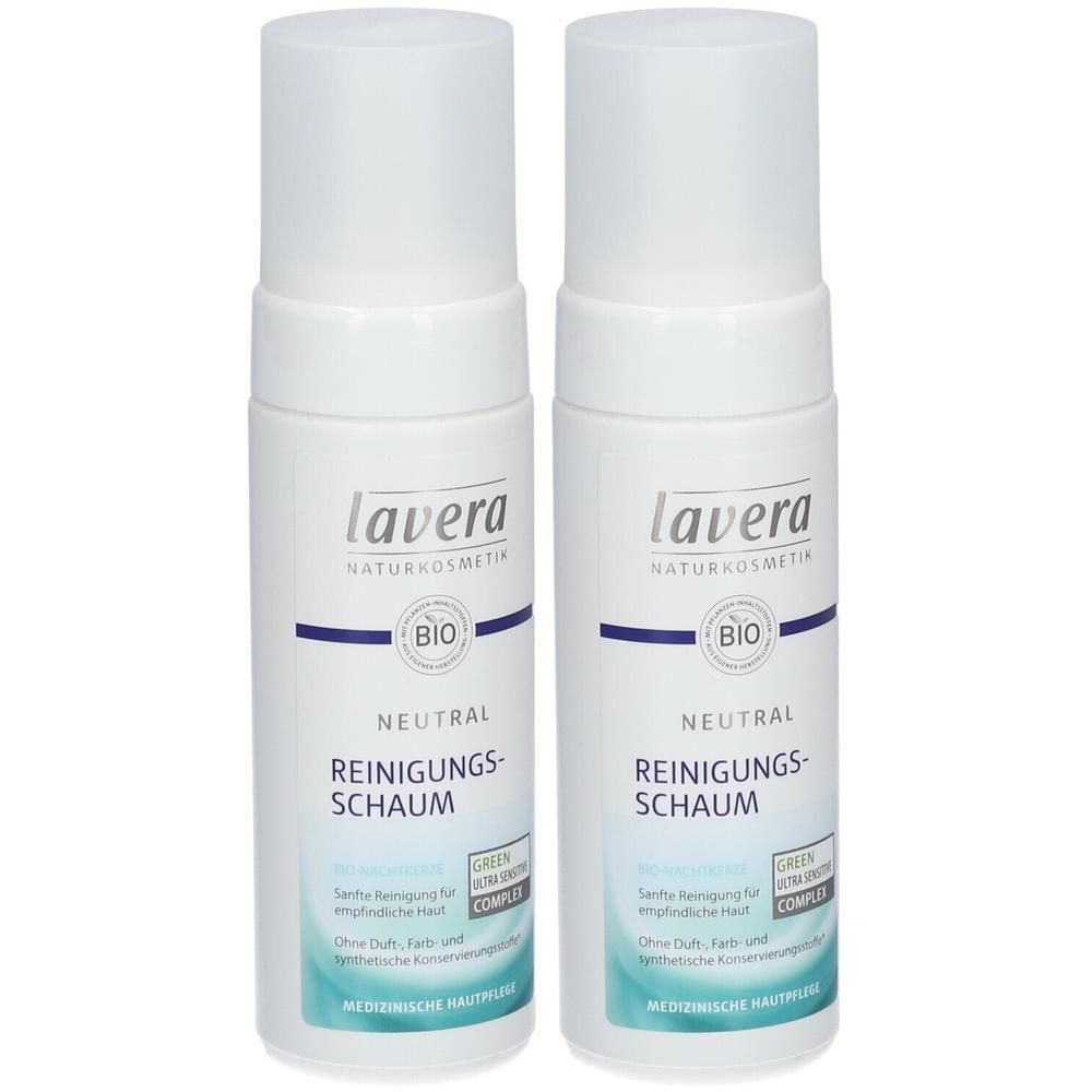 Lavera Neutral Reinigungsschaum 2x 2x150 ml Schaum