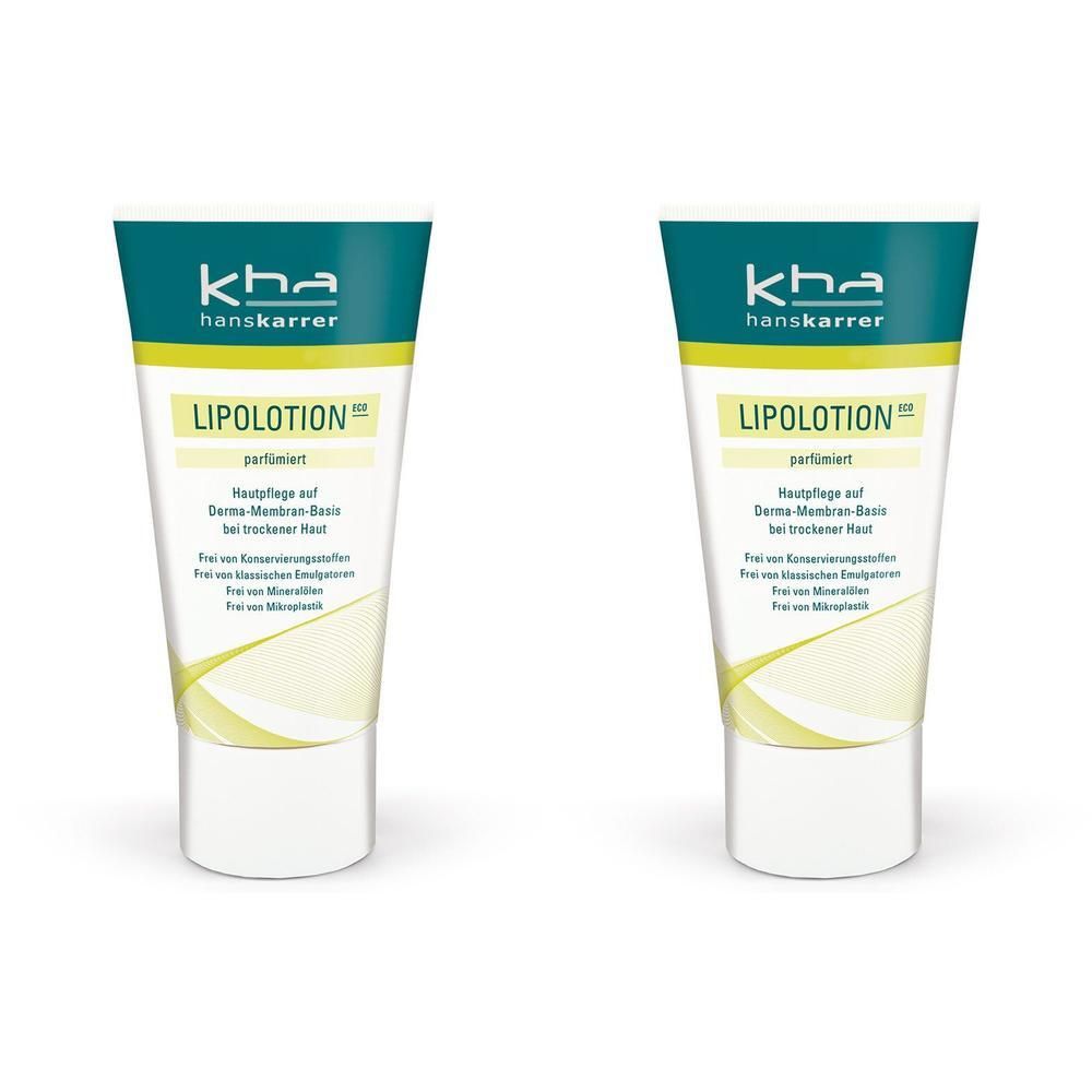 Hans Karrer Lipolotion Eco parfümiert 2x 2x200 ml Lotion