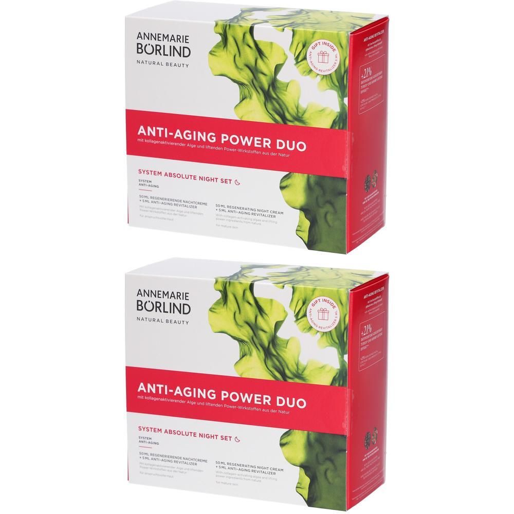 Börlind system absolute Nachtpflege Set 2x 2x1 St Kombipackung