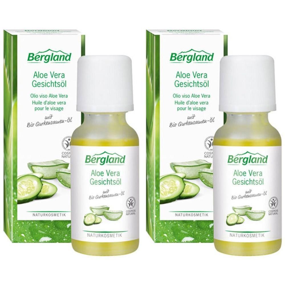 Aloe Vera Gesichtsöl 2x 2x20 ml Öl