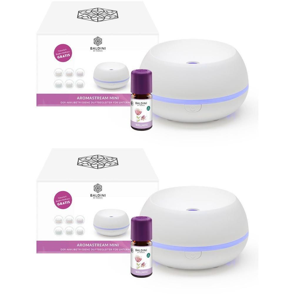 Aromastream mini Beduftungsger.akkubetr.m.10ml Öl 2x 2x1 St