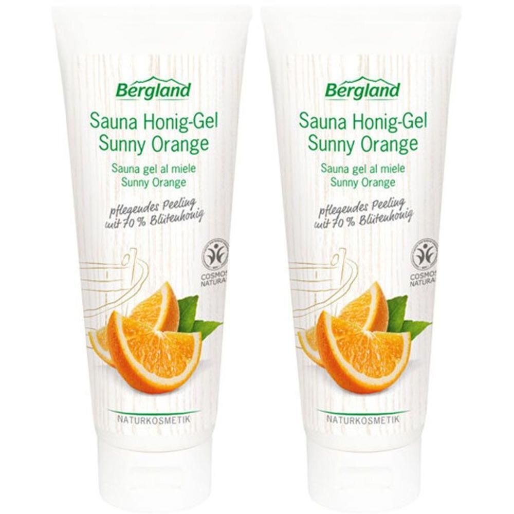 Sauna HONIG-Gel sunny Orange 2x 2x125 g Gel