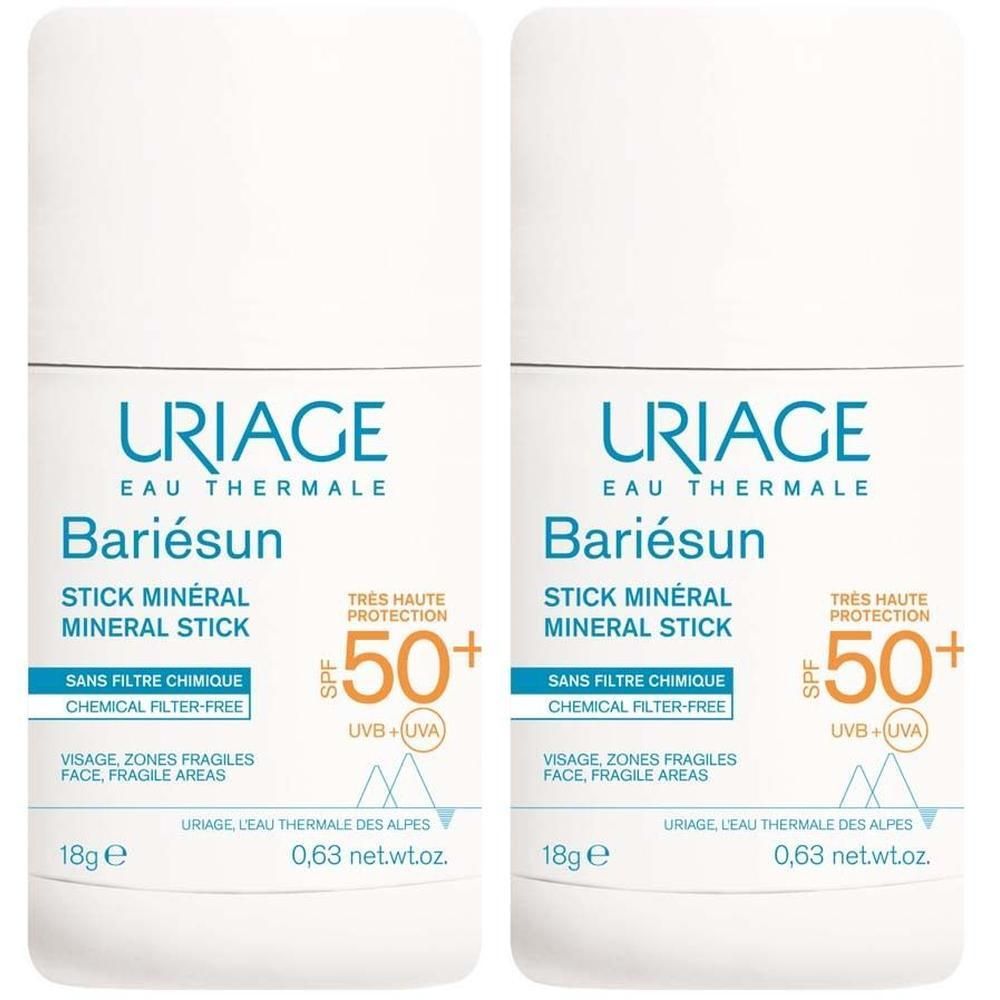 Uriage Bariesun Mineral-Stick SPF 50+ 2x 2x18 g Stifte