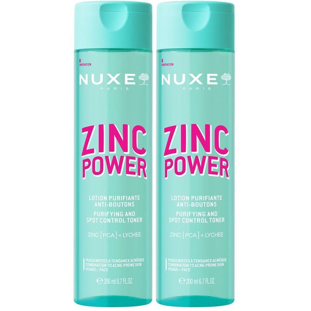 Nuxe Zinc Power Lotion 2x 2x200 ml