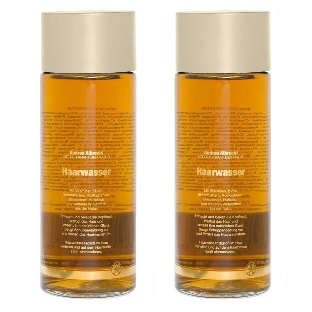 Andrea Albrecht Haarwasser 2x 2x250 ml Lösung