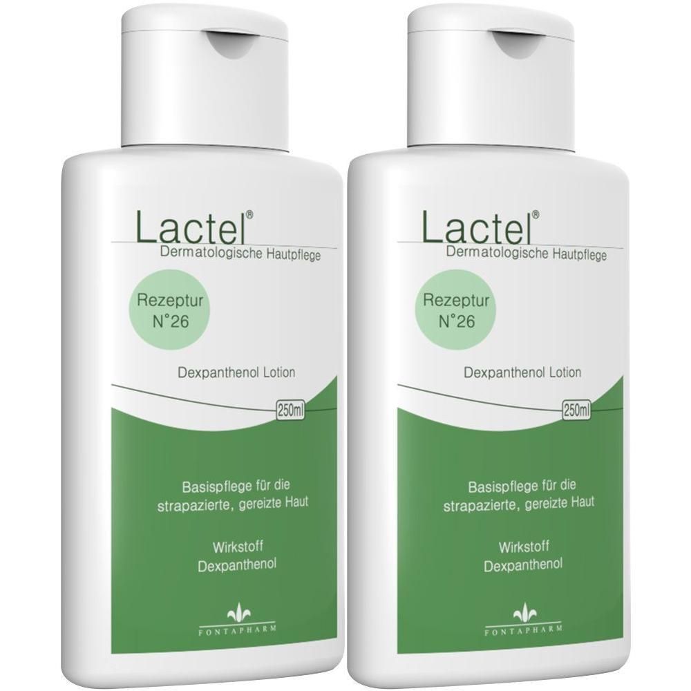 Lactel Nr.26 5% Dexpanthenol Lotion 2x 2x250 ml