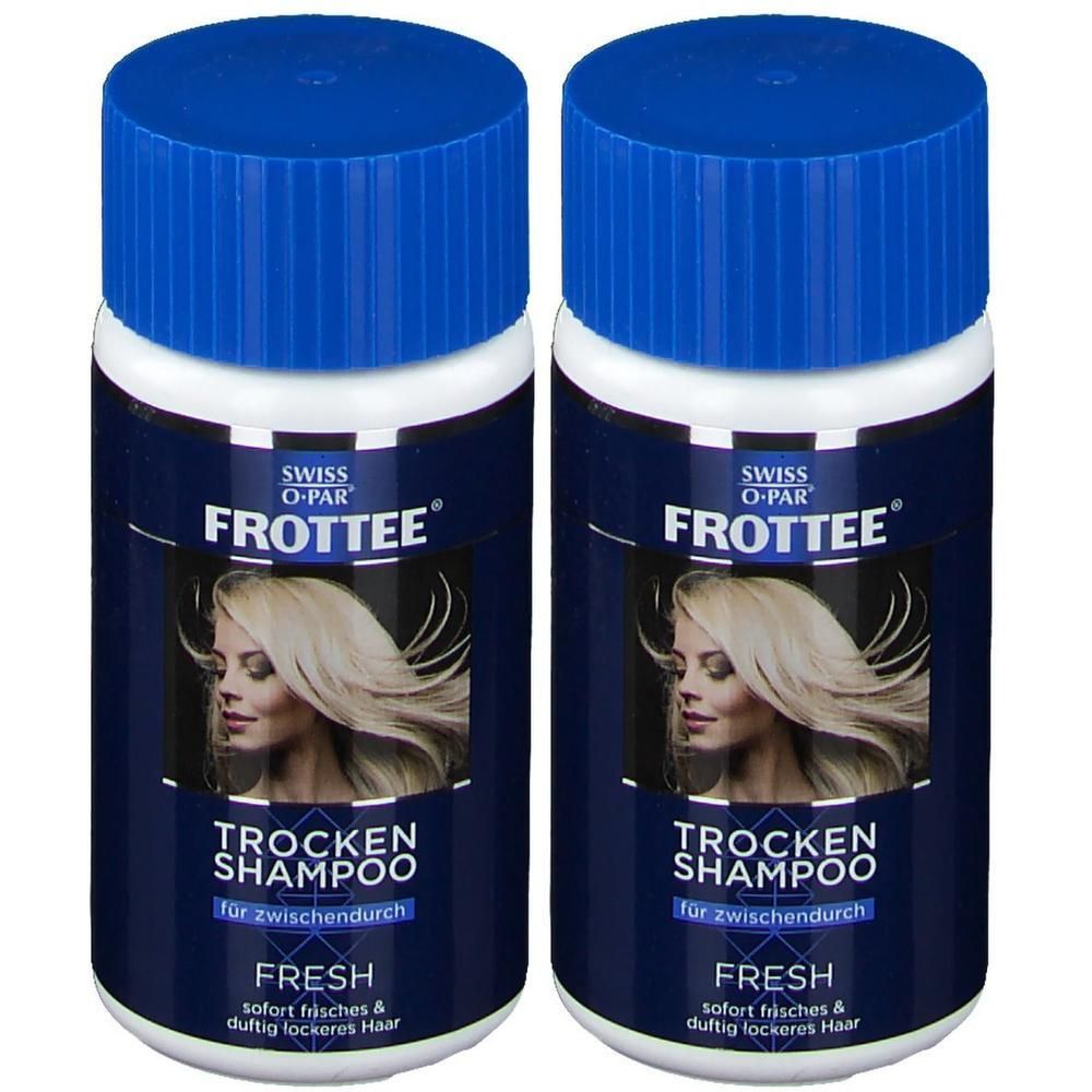 Trockenshampoo Frottee Swiss O-Par Pulver 2x 2x30 g