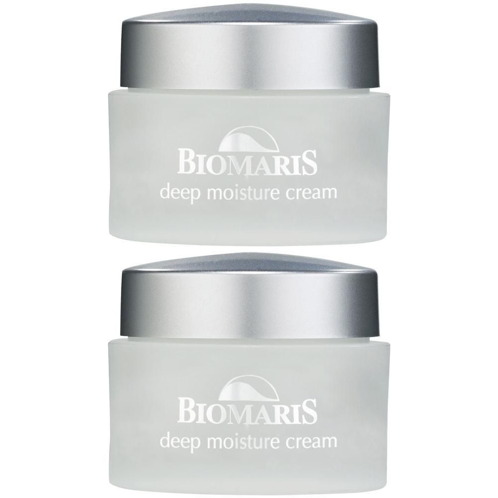 Biomaris Deep moisture Cream ohne Parfum 2x 2x50 ml Creme