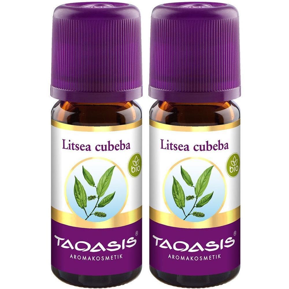 Litsea cubeba Öl Bio 2x 2x10 ml Ätherisches