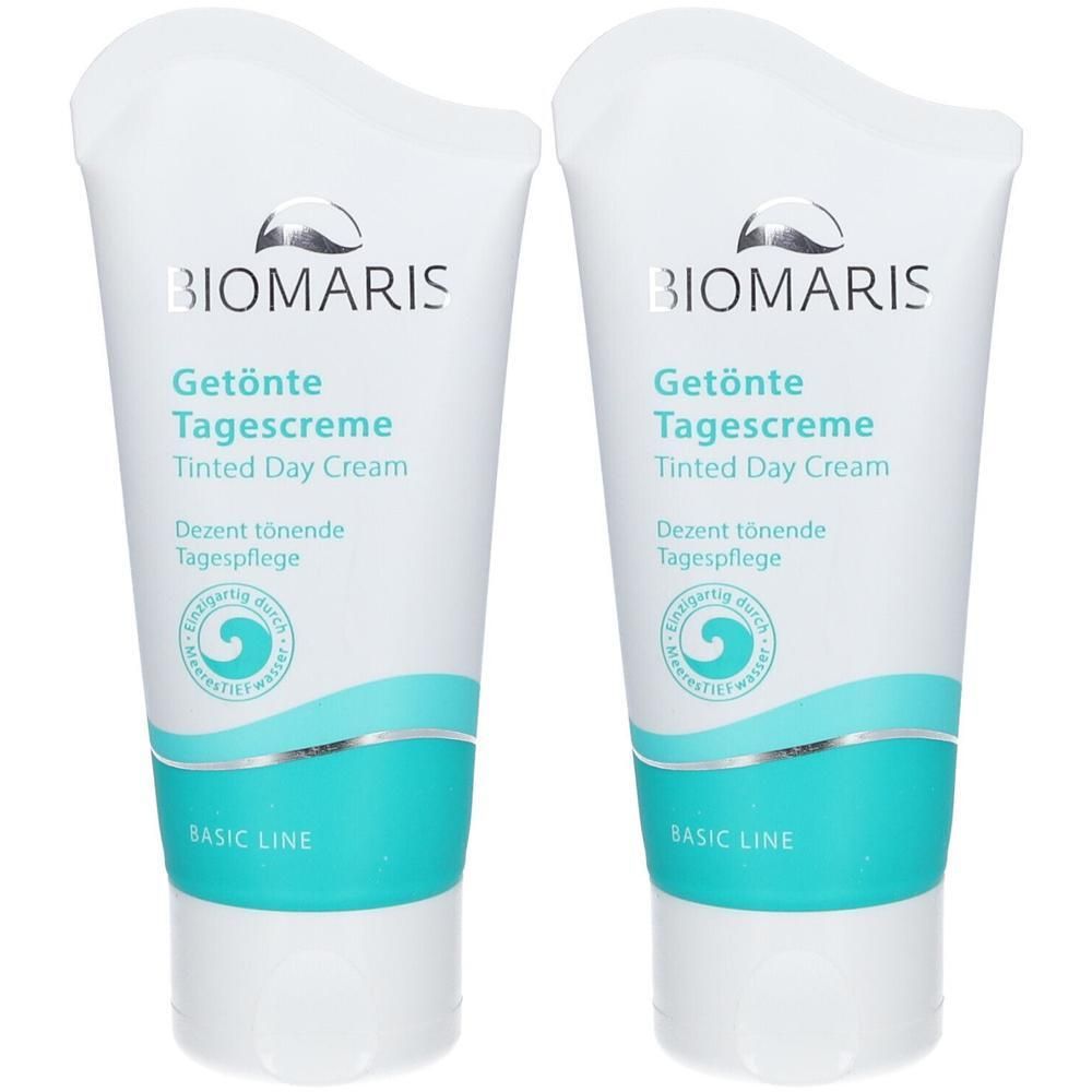 Biomaris Tagescreme getönt normale-/Mischhaut 2x 2x50 ml Creme