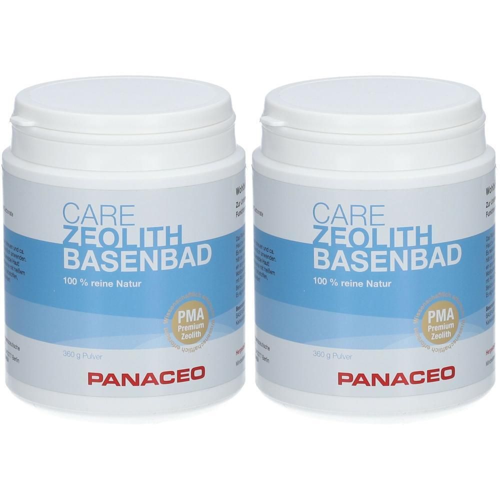Panaceo Care Zeolith Basenbad Pulver 2x 2x360 g