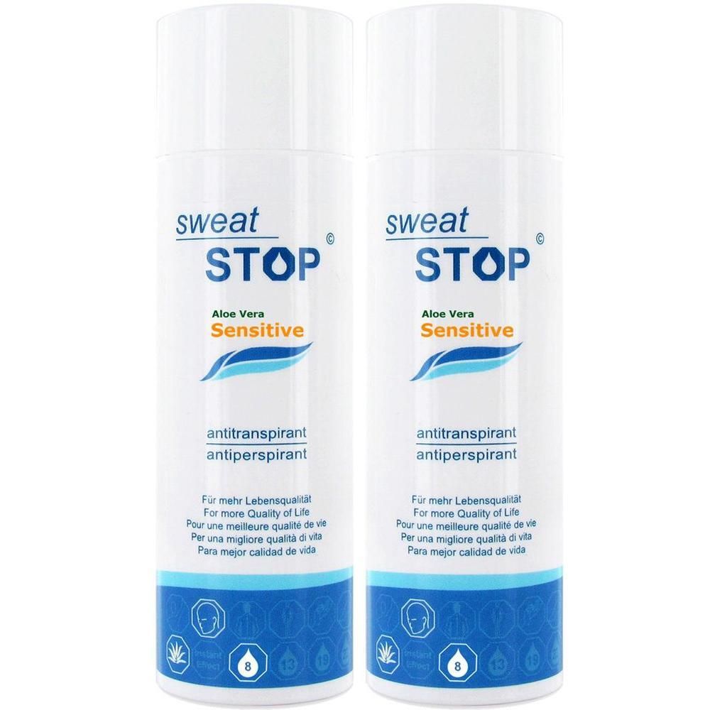 Sweatstop Aloe Vera Sensitive Lotion 2x 2x50 ml