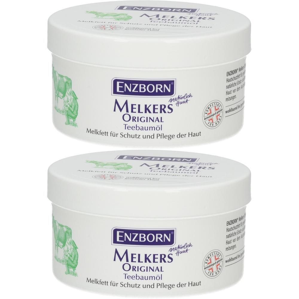 Melkers Original mit Teebaumöl Enzborn 2x 2x250 ml Fettsalbe