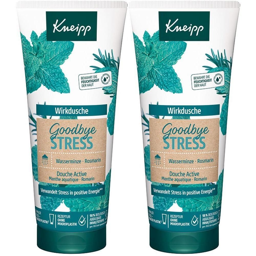 Kneipp Wirkdusche Goodbye Stress 2x 2x200 ml Duschgel