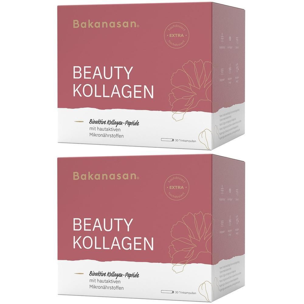 Bakanasan Beauty Kollagen Trinkampullen 2x 2x30x25 ml