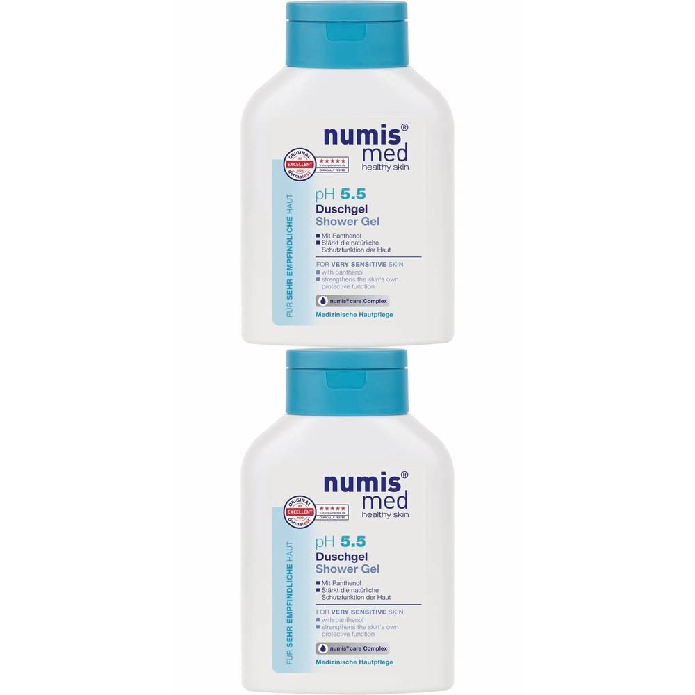 Numis med pH 5,5 Duschgel 2x 2x200 ml
