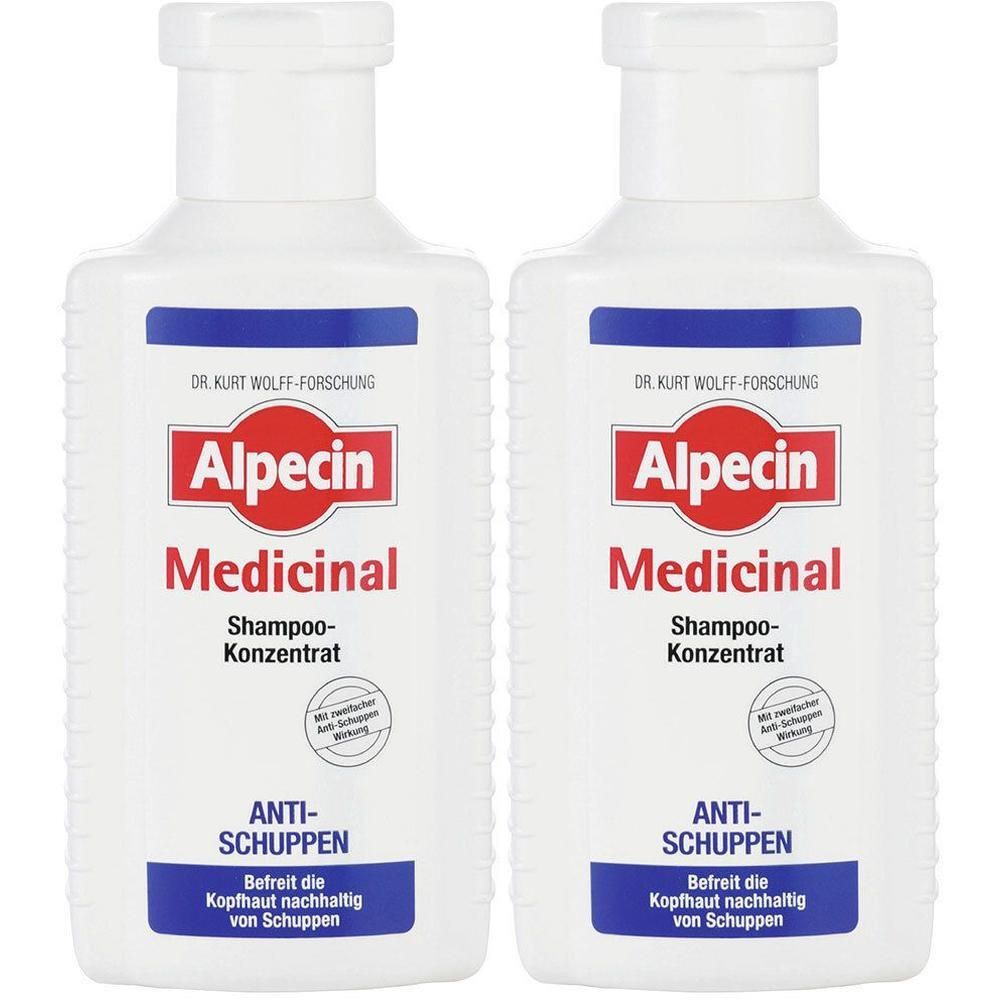 Alpecin MED.Shampoo Konzentrat Anti Schuppen 2x 2x200 ml Shampoo