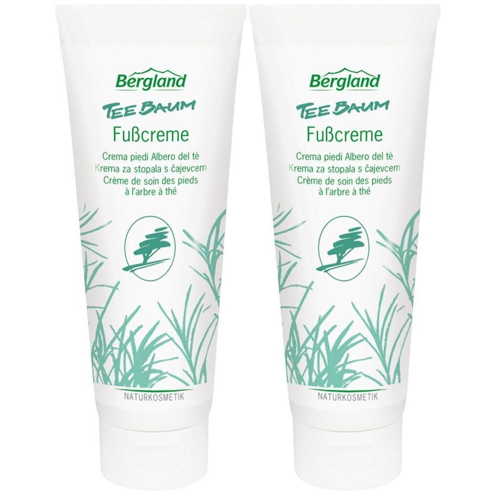 Teebaum Fusscreme 2x 2x100 ml Creme