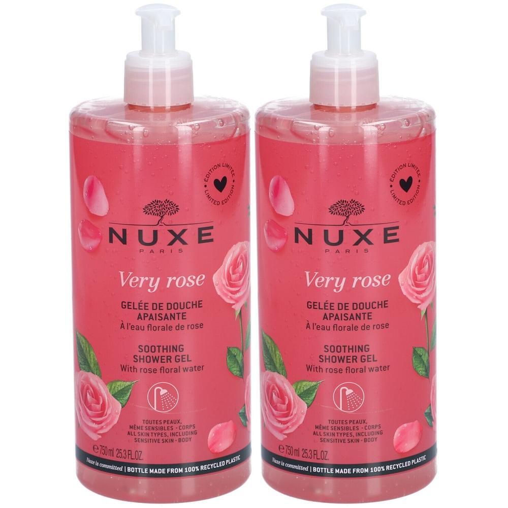 Nuxe Very Rose Duschgel 2x 2x750 ml