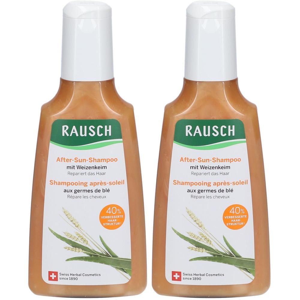 Rausch After-Sun-Shampoo mit Weizenkeim 2x 2x200 ml Shampoo