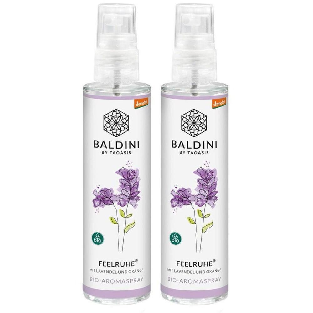 Baldini Feelruhe Bio/demeter Raumspray 2x 2x50 ml Spray