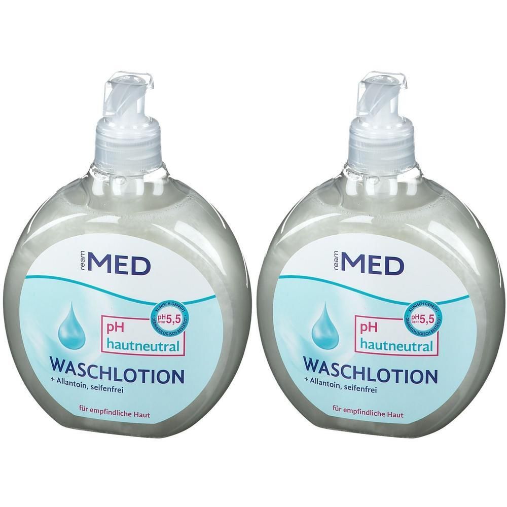 Waschlotion pH 5,5 hautneutral ReAm MED 2x 2x500 ml Lotion