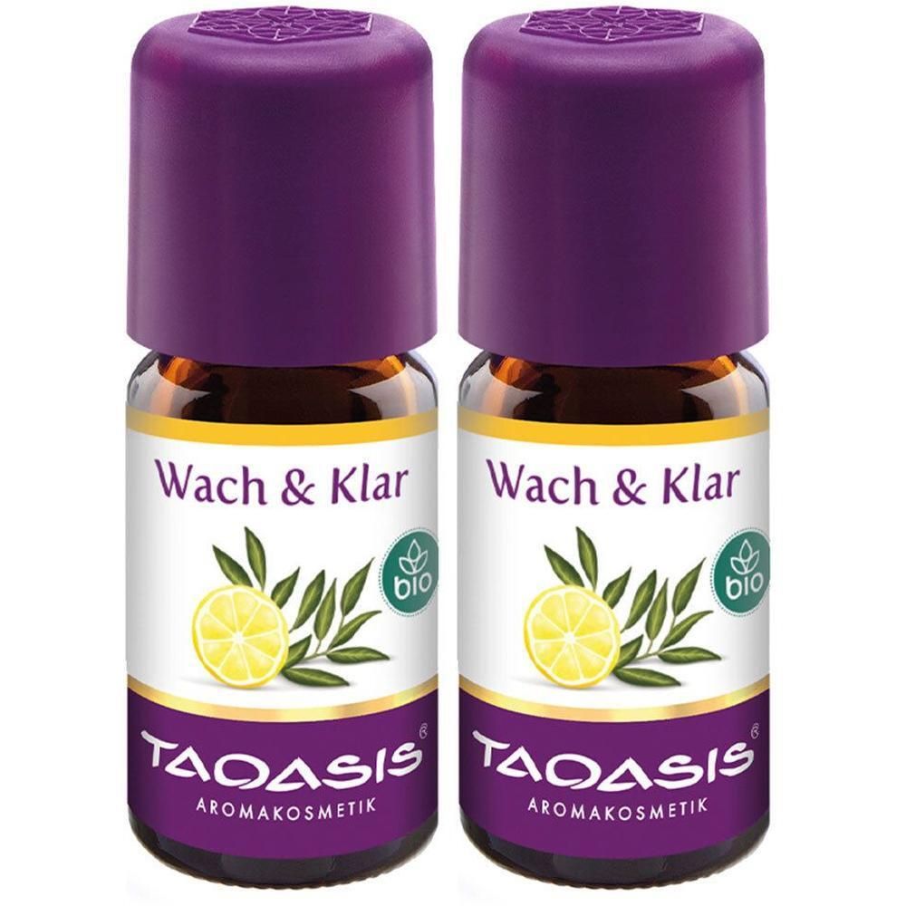Wach & Klar Bio ätherisches Öl 2x 2x5 ml Ätherisches