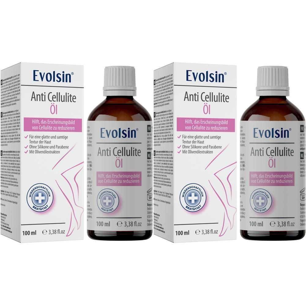 Evolsin Anti-Cellulite Öl 2x 2x100 ml