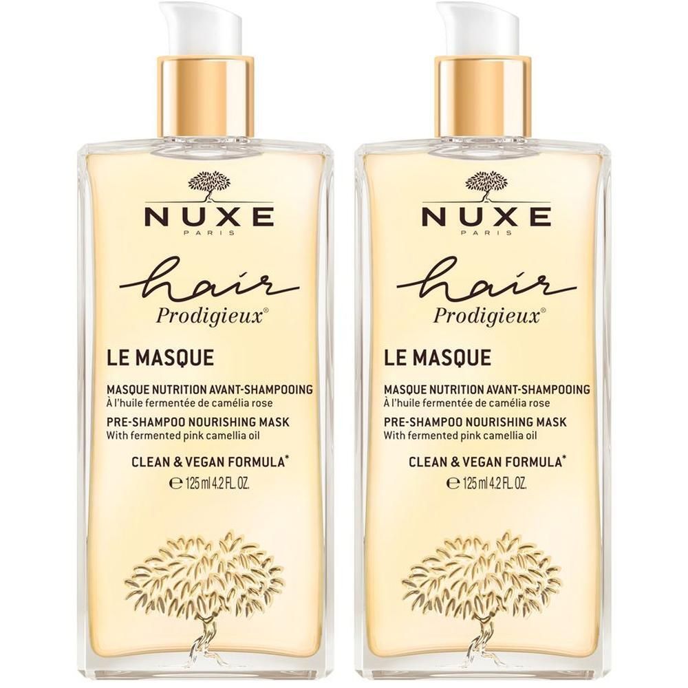 Nuxe Hair Prodigieux Pre-Shampoo-Maske 2x 2x125 ml Creme