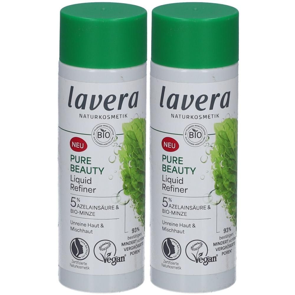 Lavera Pure Beauty Liquid Refiner DE 2x 2x100 ml Flüssigkeit