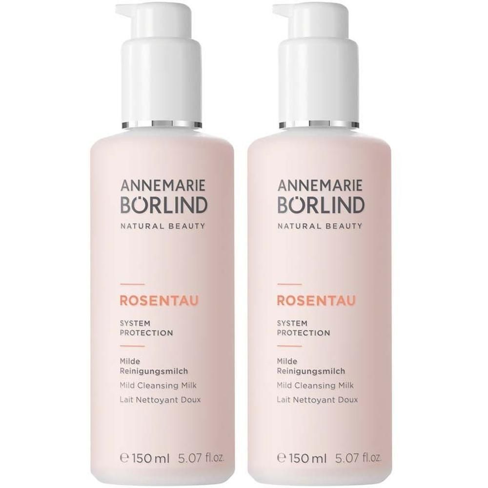 Börlind Rosentau Reinigungsmilch 2x 2x150 ml Milch