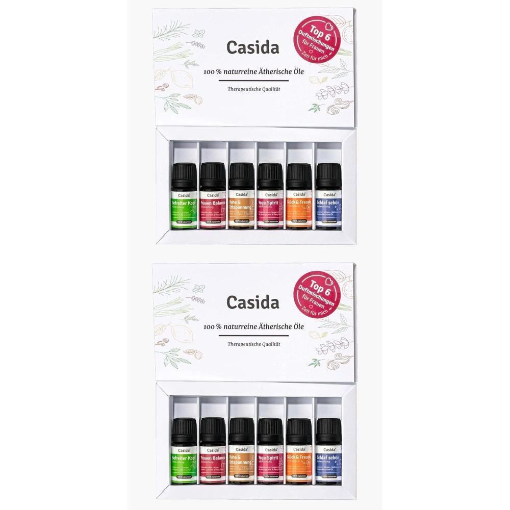 TOP 6 Duftmischungen für Frauen Zeit mich 2x 2x6x5 ml Ätherisches Öl