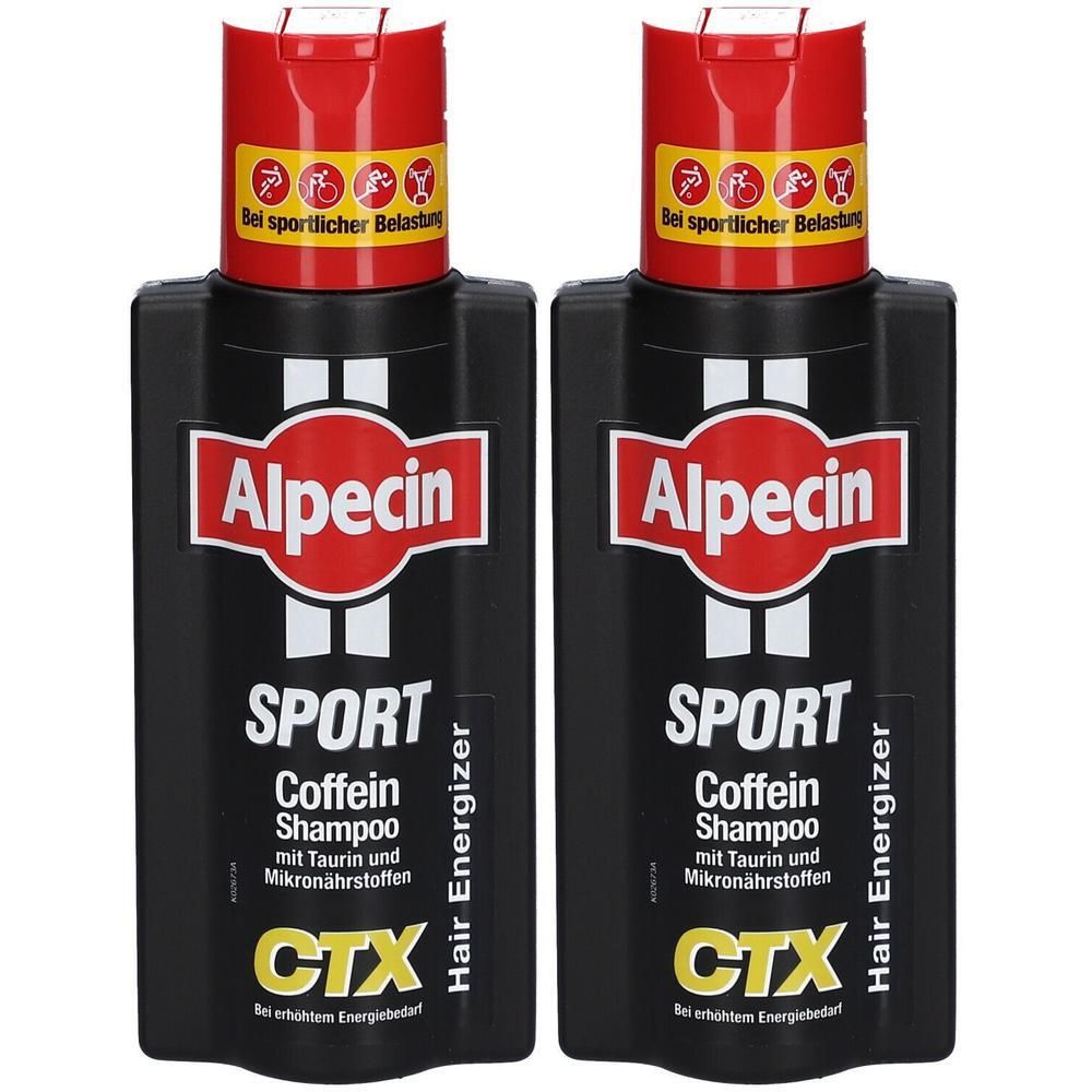 Alpecin Sport Coffein-Shampoo CTX 2x 2x250 ml Shampoo