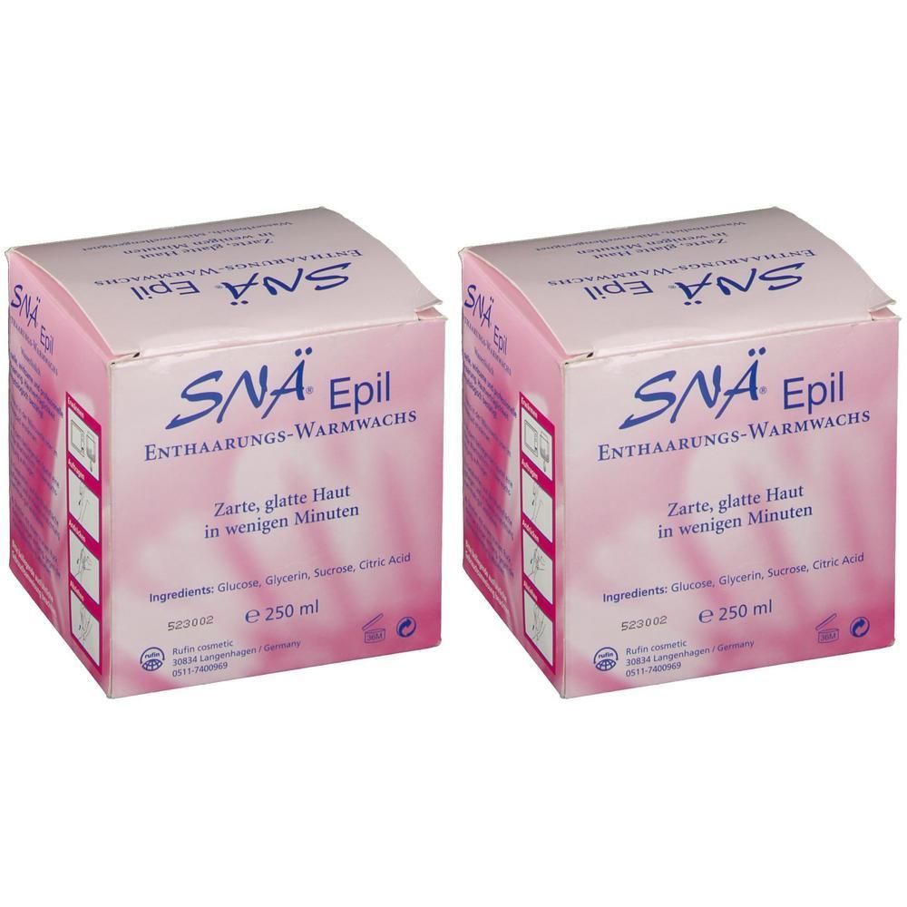 Enthaarungs Warmwachs Snae Epil 2x 2x250 ml