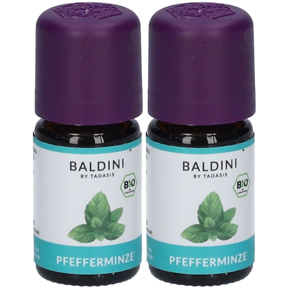 Pfefferminze Bioaroma Baldini ätherisches Öl 2x 2x5 ml Ätherisches
